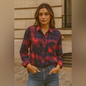 Urban Outfitters OU BDG flannel plaid shirt